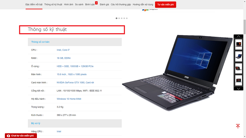 cấu hình máy tính như thế nào là mạnh