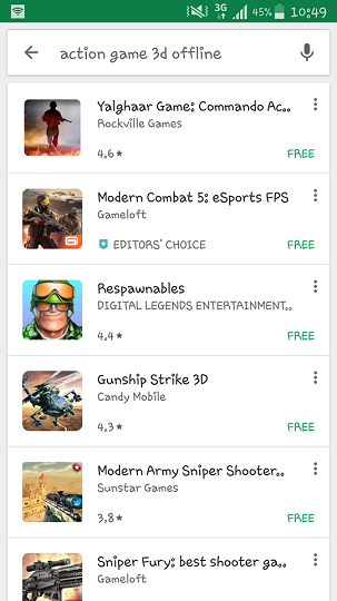 game 3D cho điện thoại