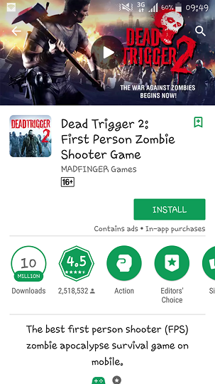 game 3D cho điện thoại