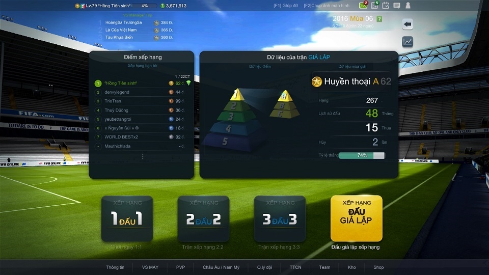 Cách xếp đội hình đá giả lập hiệu quả nhất không phải game thủ nào cũng biết Cách xếp đội hình đá giả lập hiệu quả nhất không phải game thủ nào cũng biết