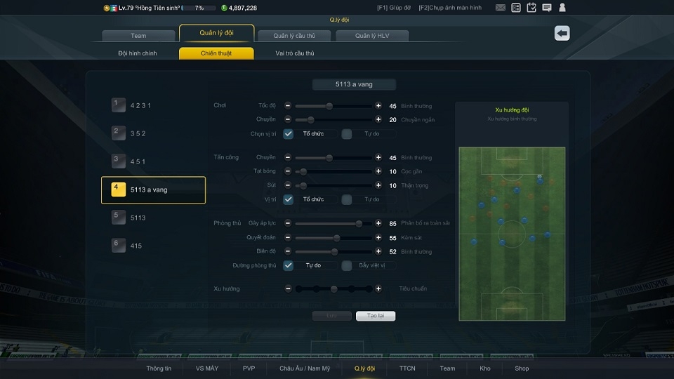 Cách xếp đội hình đá giả lập hiệu quả nhất không phải game thủ nào cũng biết Cách xếp đội hình đá giả lập hiệu quả nhất không phải game thủ nào cũng biết