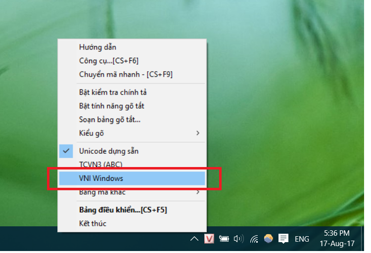 Chỉ người dùng cách gõ chữ VNI Windows đơn giản nhất Chỉ người dùng cách gõ chữ VNI Windows đơn giản nhất