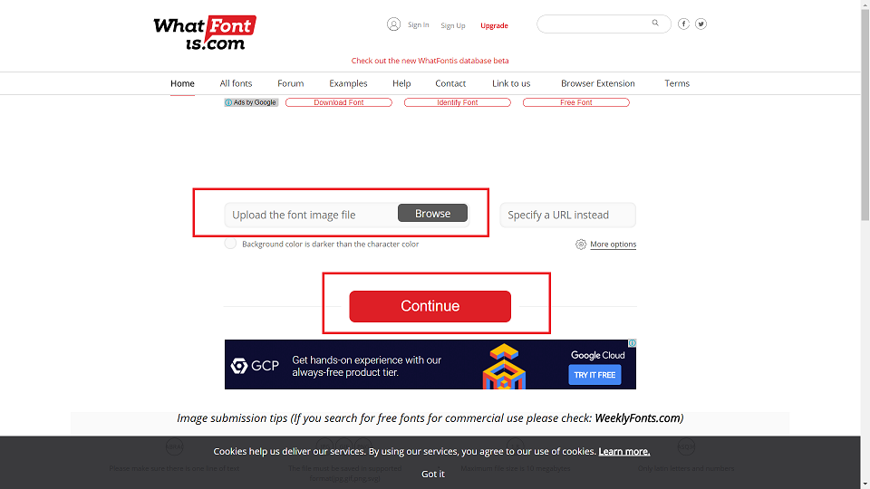 phần mềm tìm font chữ bằng hình ảnh