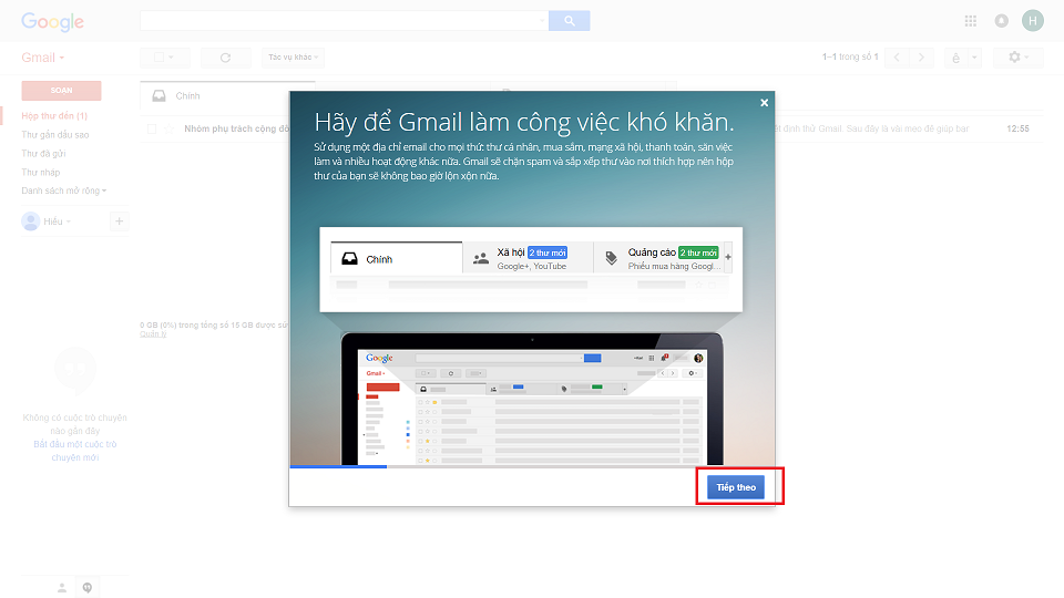 Cách tạo tài khoản email nhanh nhất trên điện thoại