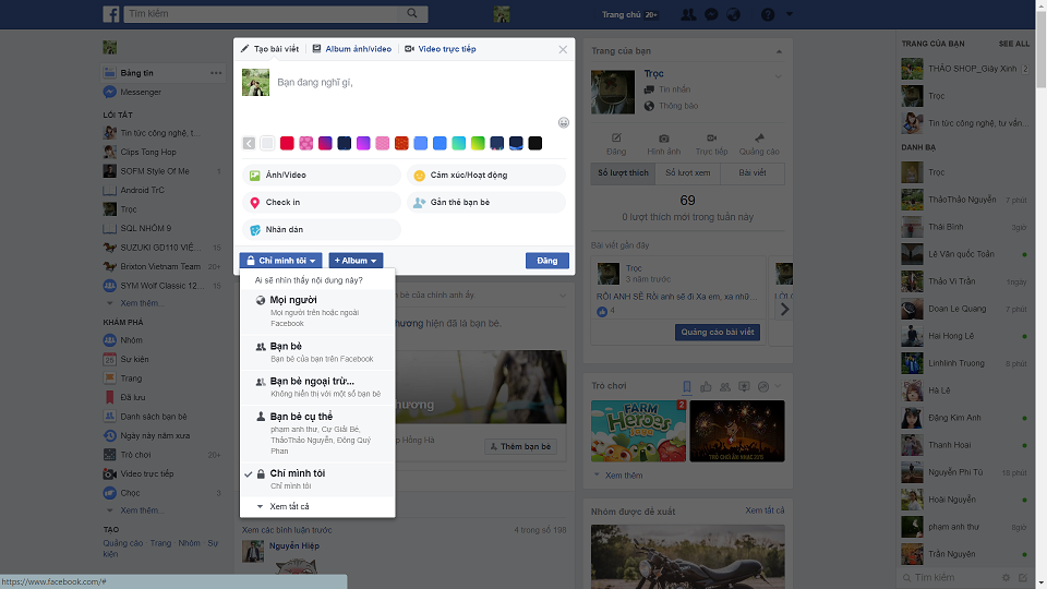 hướng dẫn cách chơi Facebook toàn tập cho người mới bắt đầu