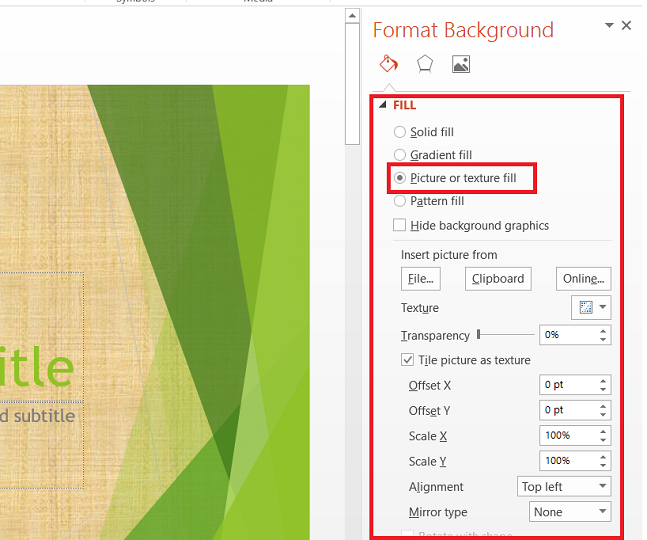 Cách thay đổi hình nền background trong Powerpoint 3