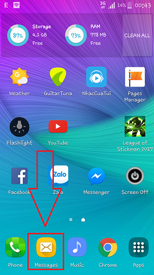 Hướng dẫn cài nhạc chuông tin nhắn cho Android