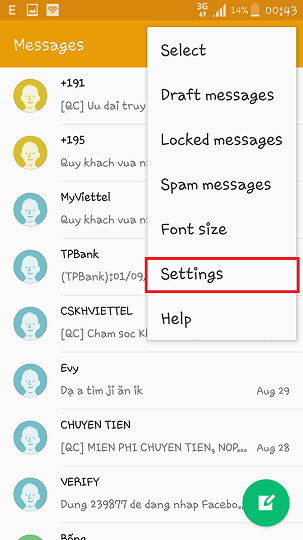Hướng dẫn cài nhạc chuông tin nhắn cho Android