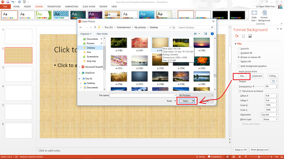 cách làm mờ hình ảnh trong Powerpoint cách làm mờ hình ảnh trong Powerpoint