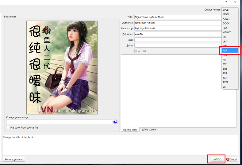 Hướng dẫn chuyển sang file prc online Hướng dẫn chuyển sang file prc online