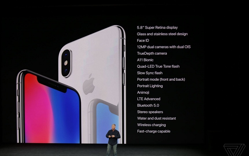 cấu hình iPhone X