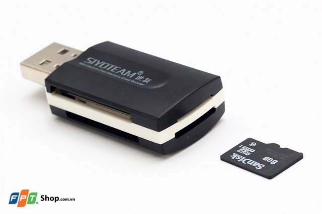 đầu đọc thẻ nhớ transcend