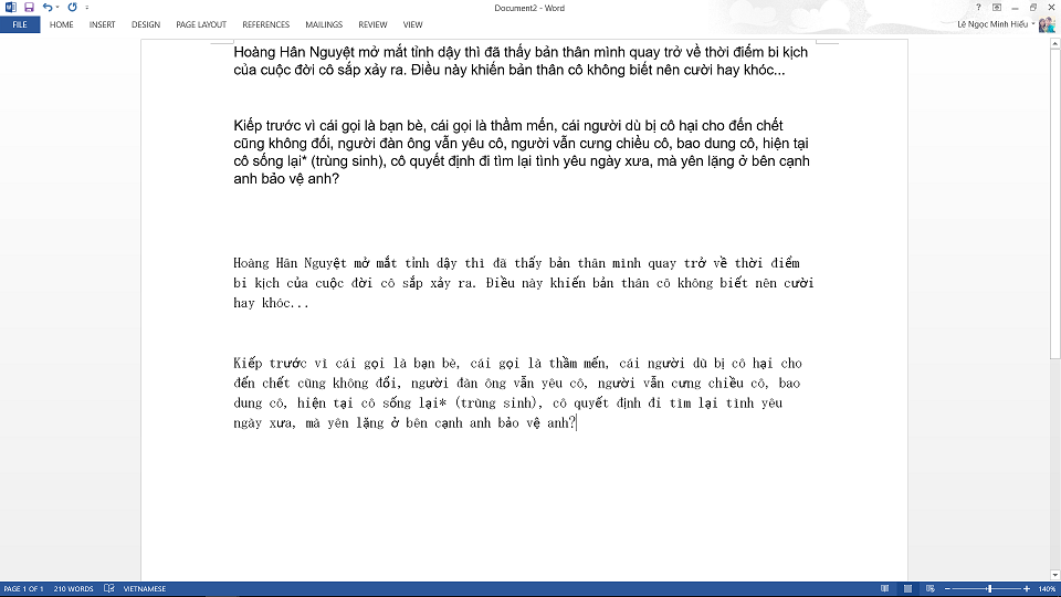 chỉnh font chữ mặc định trong word