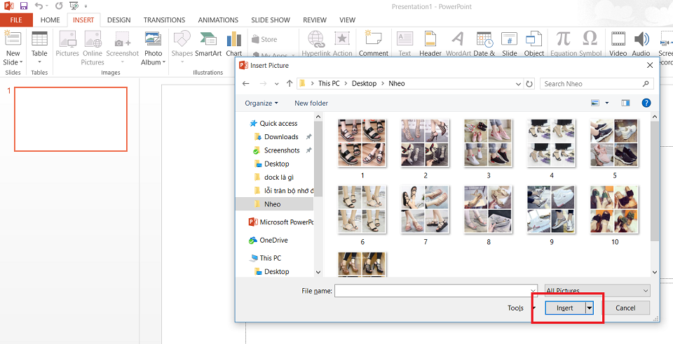 cách chèn chữ vào ảnh trong Powerpoint Cách viết chữ trong PowerPoint 2