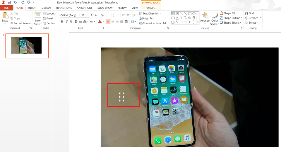 cách chèn chữ vào ảnh trong Powerpoint Cách viết chữ trong PowerPoint 4