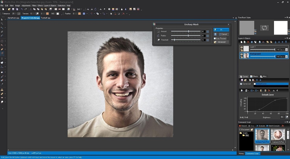 Phần mềm chỉnh sửa ảnh Photo Pos Pro