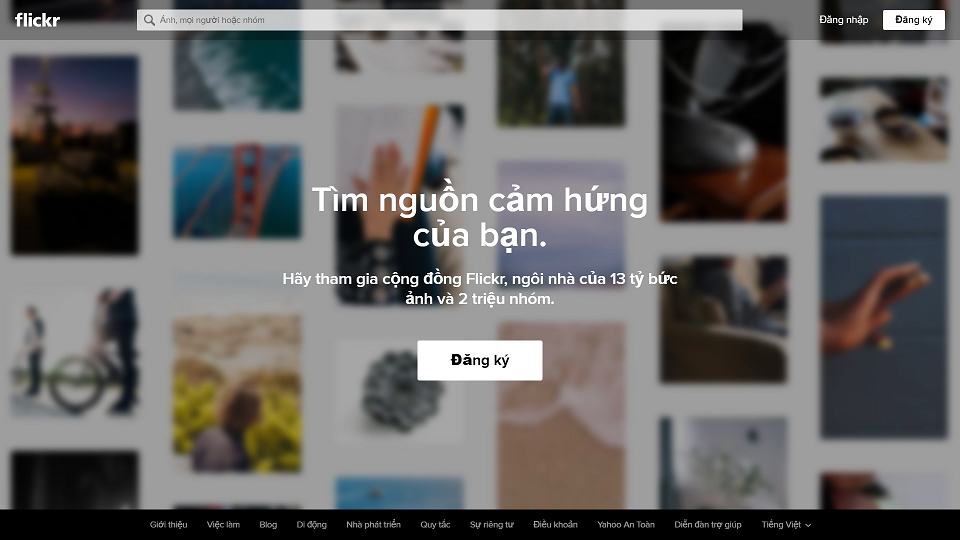 Hướng dẫn lưu ảnh trên Flickr về điện thoại