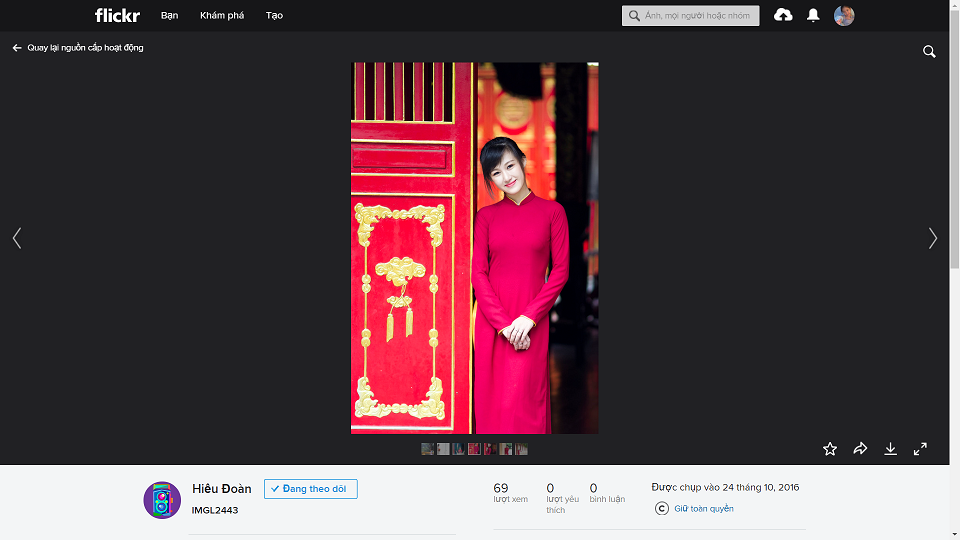 cách lưu ảnh trên flickr về điện thoại