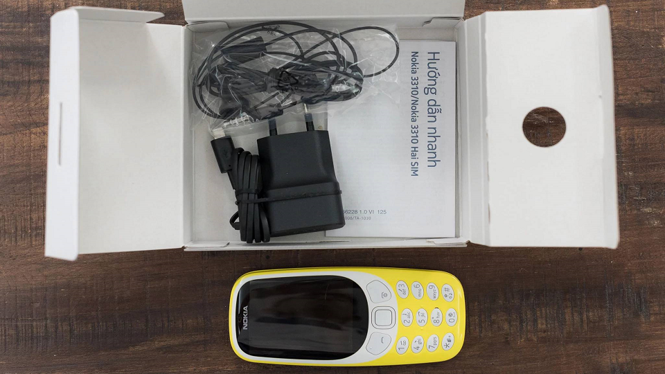 Đập hộp Nokia 3310
