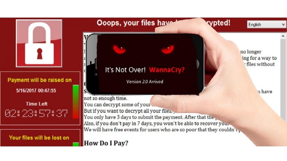 điện thoại có nhiễm wannacry không