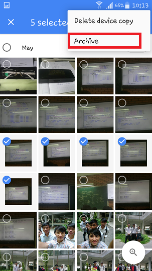 ẩn ảnh trên Google Photos
