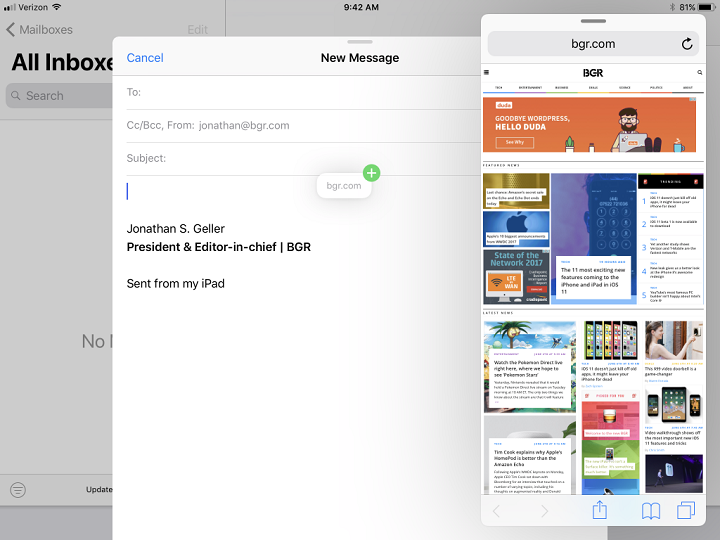 cập nhật trên iOS 11