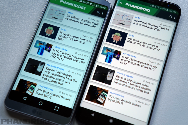 so sánh màn hình Amoled và LCD