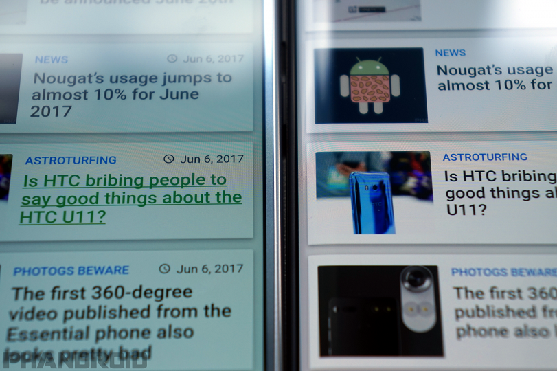 so sánh màn hình Amoled và LCD