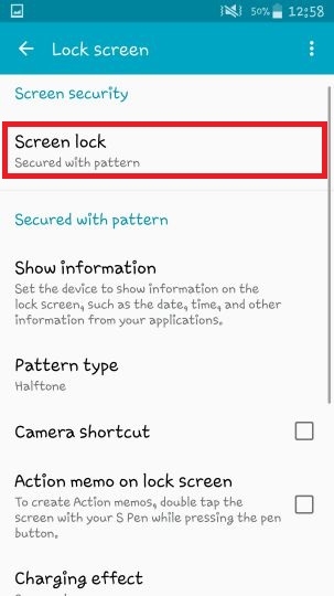 khóa màn hình điện thoại samsung khóa màn hình điện thoại samsung