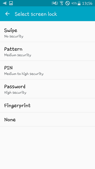 khóa màn hình điện thoại samsung khóa màn hình điện thoại samsung