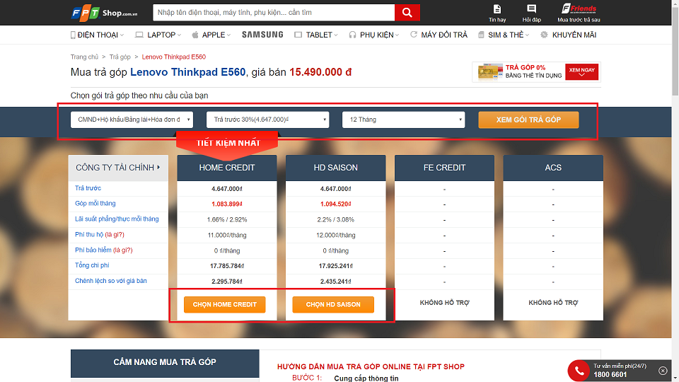 Có nên mua laptop trả góp không?