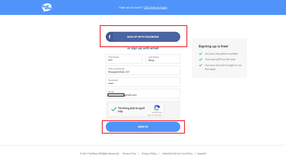 Cách tạo số điện thoại ảo online