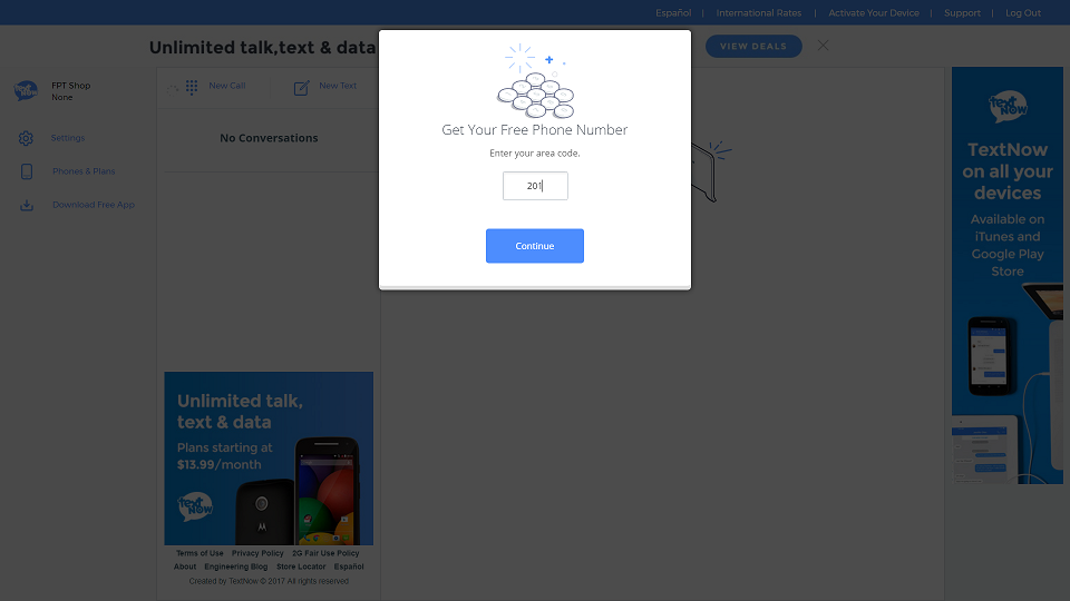 Cách tạo số điện thoại ảo online