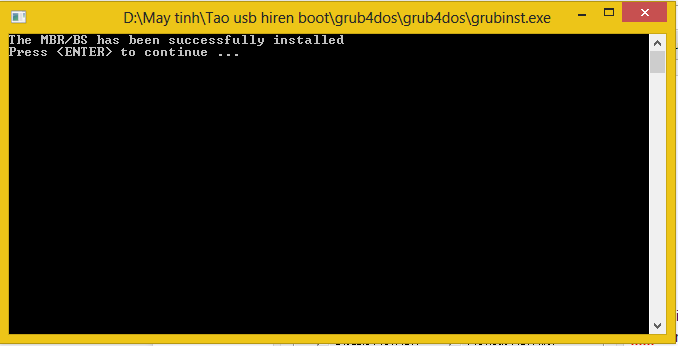 Cách tạo USB Boot bằng Hiren's Boot 3