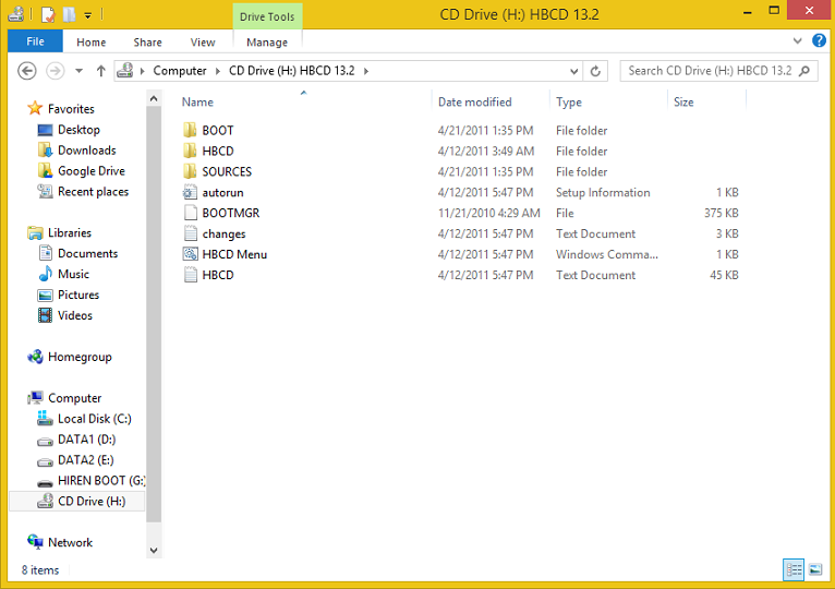 Cách tạo USB Boot bằng Hiren's Boot 4