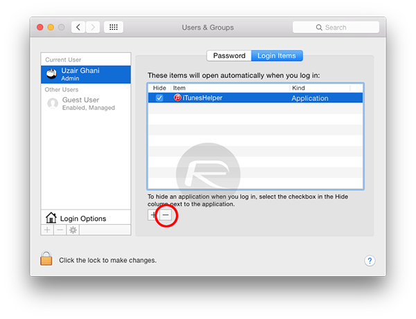 tắt tính năng tự động mở iTunes