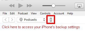 Back up iPhone Back up iPhone