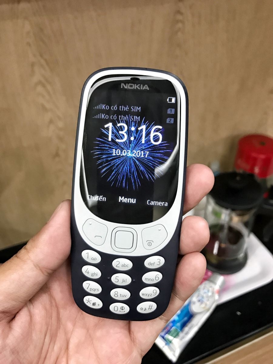 Nokia 3310 thế hệ mới nâng cấp màn hình màu 2.4 inch