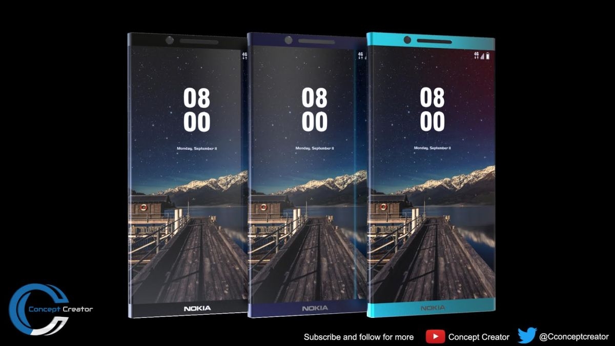 Sau Nokia 10, đến lượt Nokia Edge màn hình cong, viền siêu mỏng xuất hiện