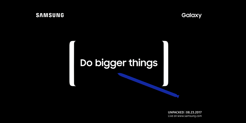 Galaxy Note 8 bất ngờ cho đăng ký nhận thông tin trước từ rất sớm