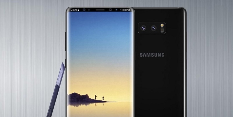 Galaxy Note 8 đã có mặt trên trang chủ của Samsung