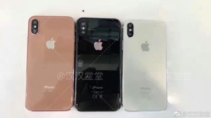 iPhone 8 bất ngờ lộ ảnh thực tế với 3 màu sắc khác nhau cực đẹp
