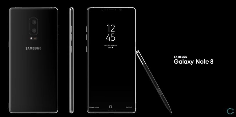 Xuất hiện mẫu Galaxy Note 8 chân thực nhất từ trước tới nay