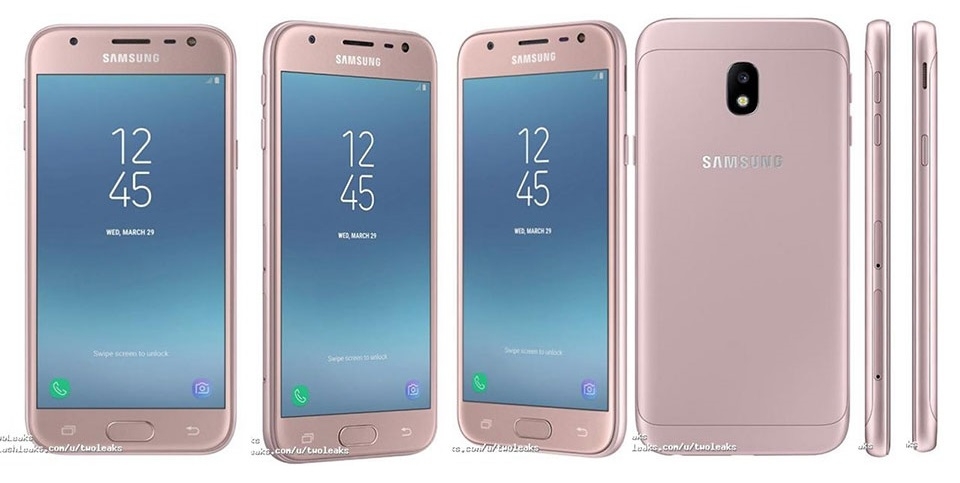 Galaxy J3 2017 camera 16/16 MP rò rỉ thêm một chi tiết hấp dẫn