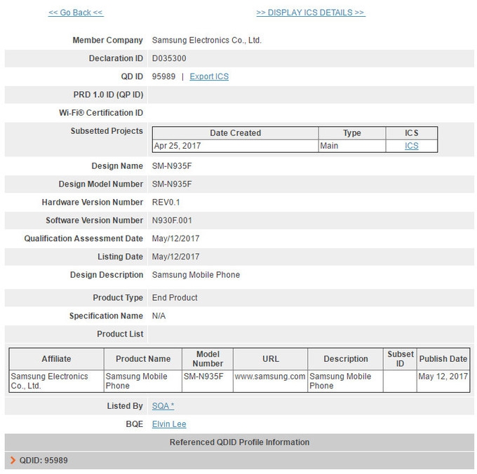 Galaxy Note 7R tiếp tục đạt thêm chứng nhận trước khi lên kệ
