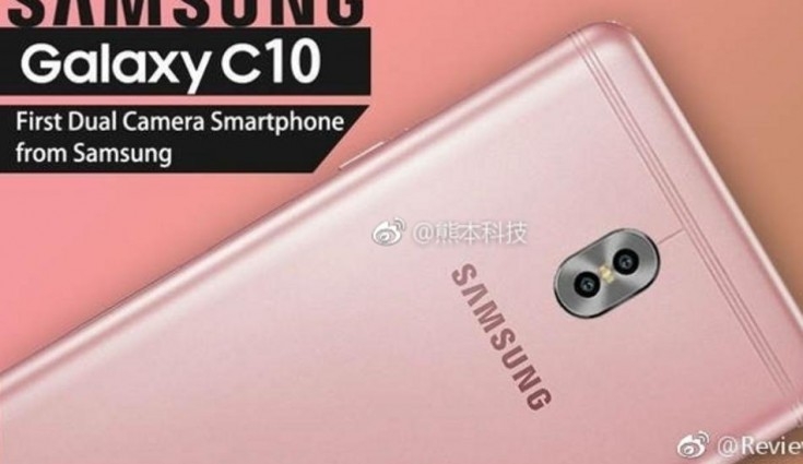 Đây chính là Galaxy C10, smartphone camera kép đầu tiên của Samsung