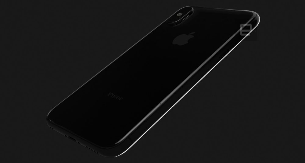 iPhone 8 lộ ảnh render mới tinh với camera kép, nút Home ảo