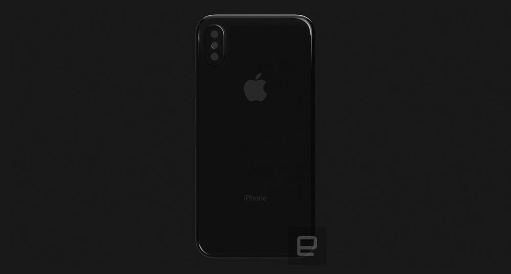 iPhone 8 lộ ảnh render mới tinh với camera kép, nút Home ảo