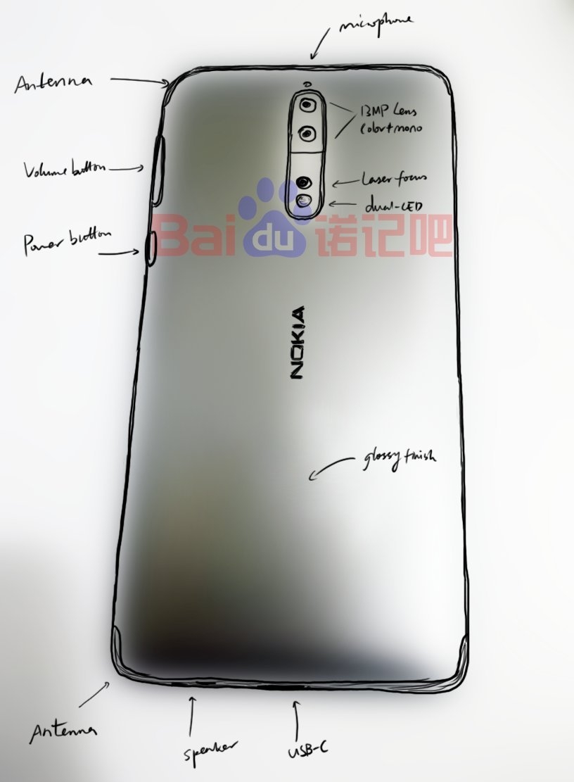 Xuất hiện hình ảnh Nokia 9 màu đen bóng đẹp không thua kém siêu phẩm nào