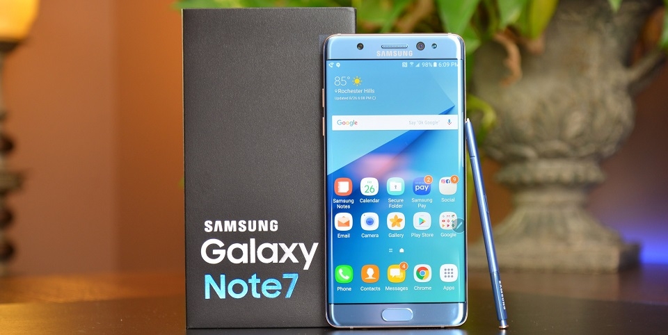 Thông tin quan trọng cho những ai đang mong chờ Galaxy Note 7 tân trang